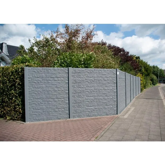Clôture béton Fencestone 200x231cm double face