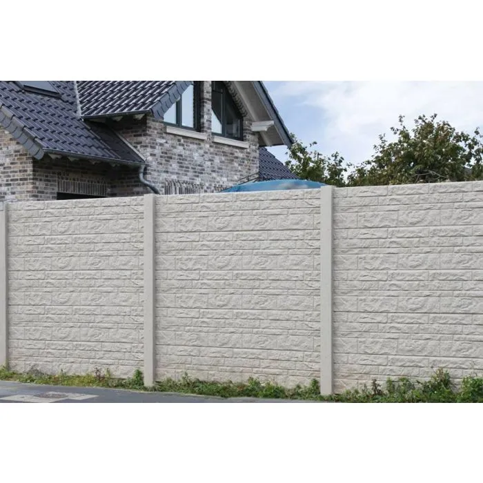 Clôture béton Fencestone 200x231cm double face