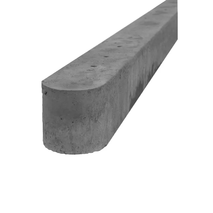 Poteau beton pour clôture gris 10x10x180cm