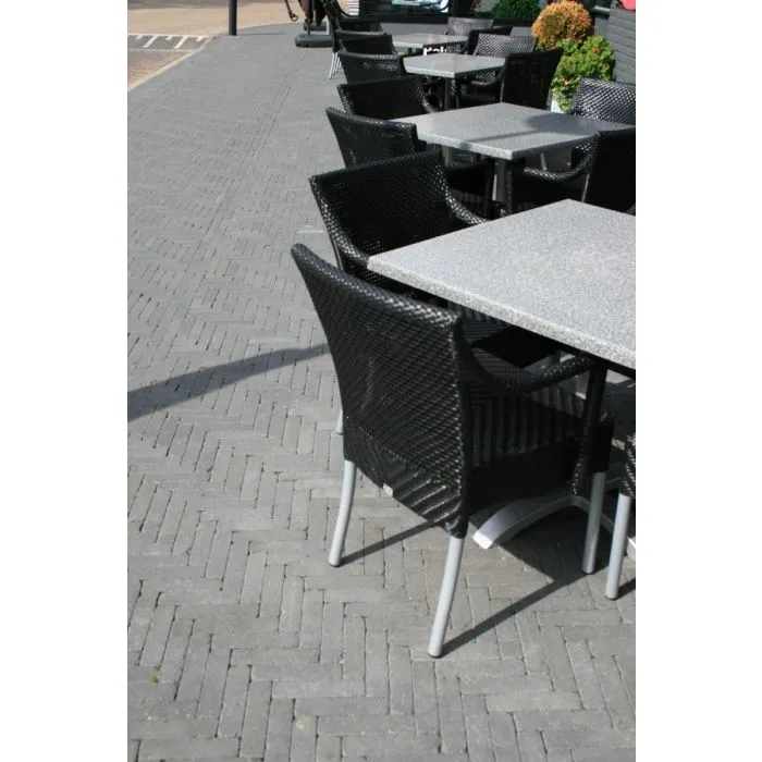 Pavé béton Wallon noir 20x5x6cm