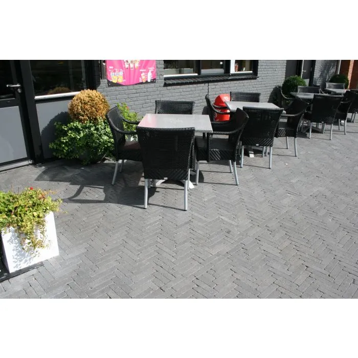 Pavé béton Wallon noir 20x5x6cm