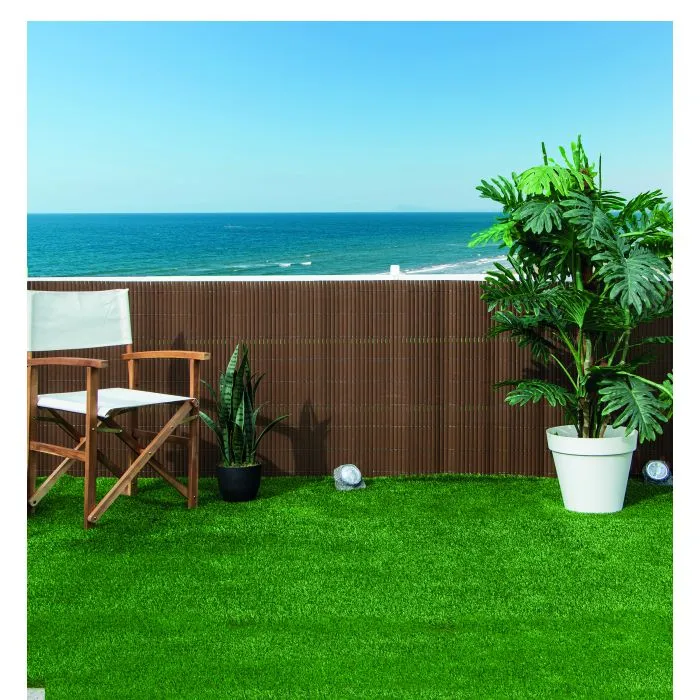 Canisse PVC marron 2x3m