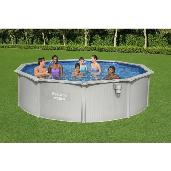 Paroi acier piscine 460 cm