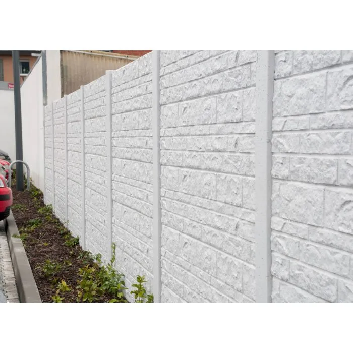 Clôture béton Fencestone 200x231cm double face