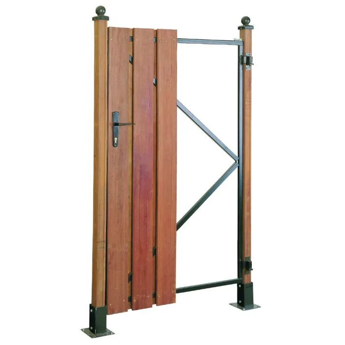 Armature portillon reglable, galvanisee 100x155cm