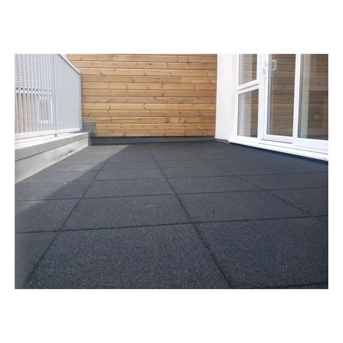 Dalle caoutchouc vert 500x500x25mm (m2)
