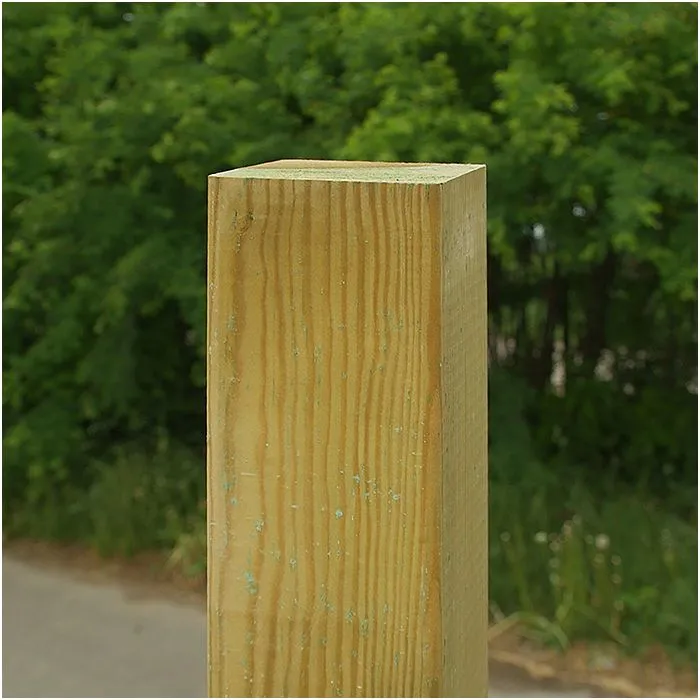 Poteau bois 7x7x270cm