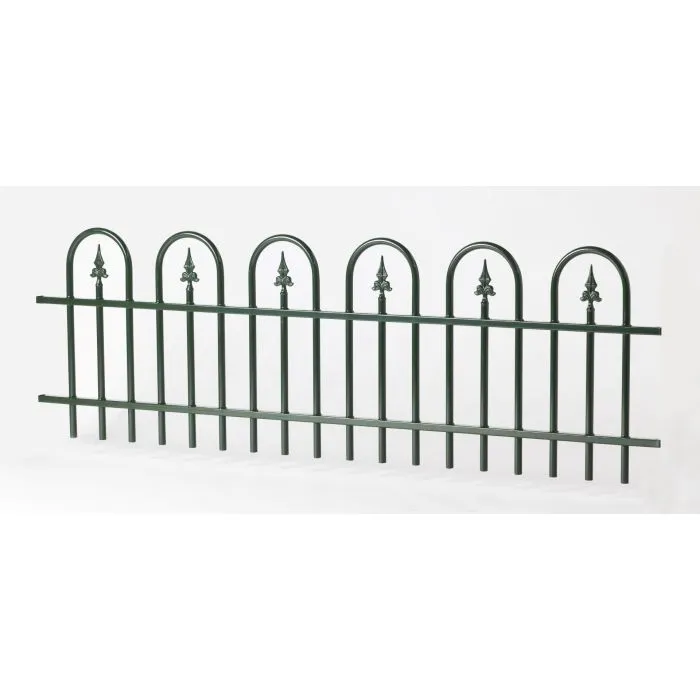 Grille de Clôture en Fer Forgé Basic 190x60cm