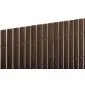 Canisse PVC marron 2x3m