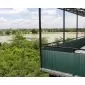 Canisse PVC vert 150x500cm