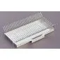 Tiroir a cendres inox barbecue beton 55x29cm
