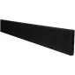 Plaque beton clôture anthracite  184x22x3,4cm