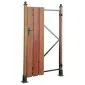 Armature portillon reglable, galvanisee 100x155cm