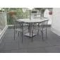 Dalle caoutchouc vert 500x500x25mm (m2)