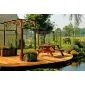 Lame de terrasse bois exotique Bangkirai 365cm (21x145mm)